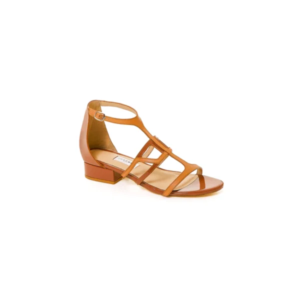 Flats Tan Sandals For Women - Image 5